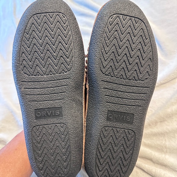 Orvis Slippers with Black Sole - Picture 1 of 4